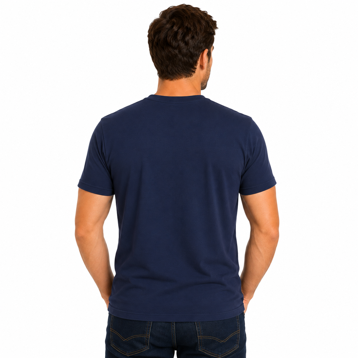 back image navy